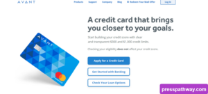 Avant Credit Card Login